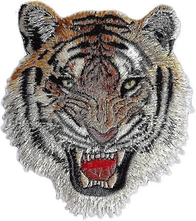 2 kpl DIY tiikeri silityspaikka, vaatelaastarit, vaatteet, ompelu, kirjontatyyli 1)