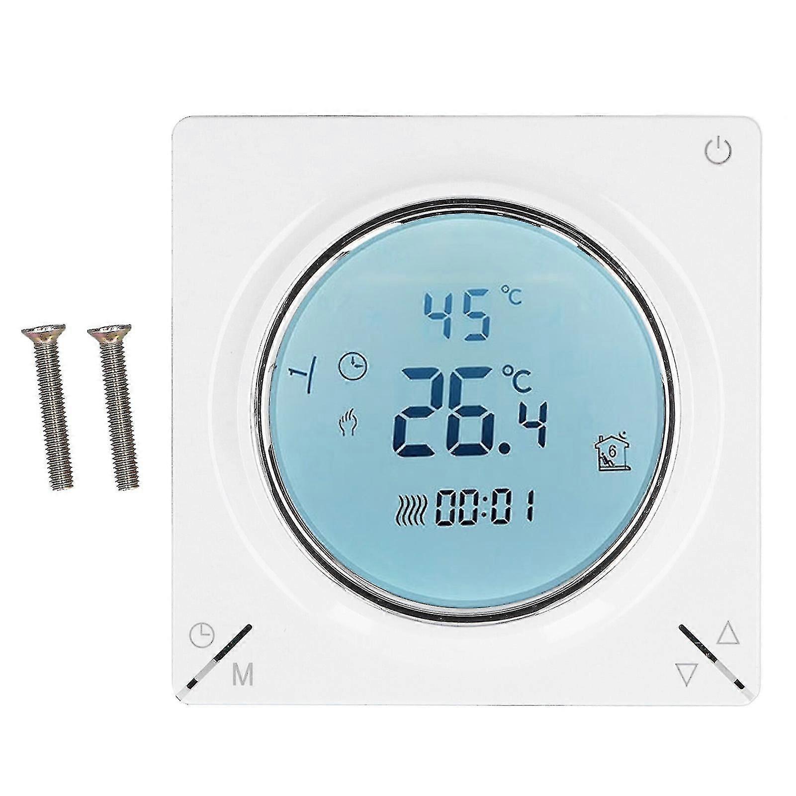 Thermostat Ntc Thermistor Lcd Screen High Accuracy Intelligent Control Flushbonading Temperature Controller Ac220v