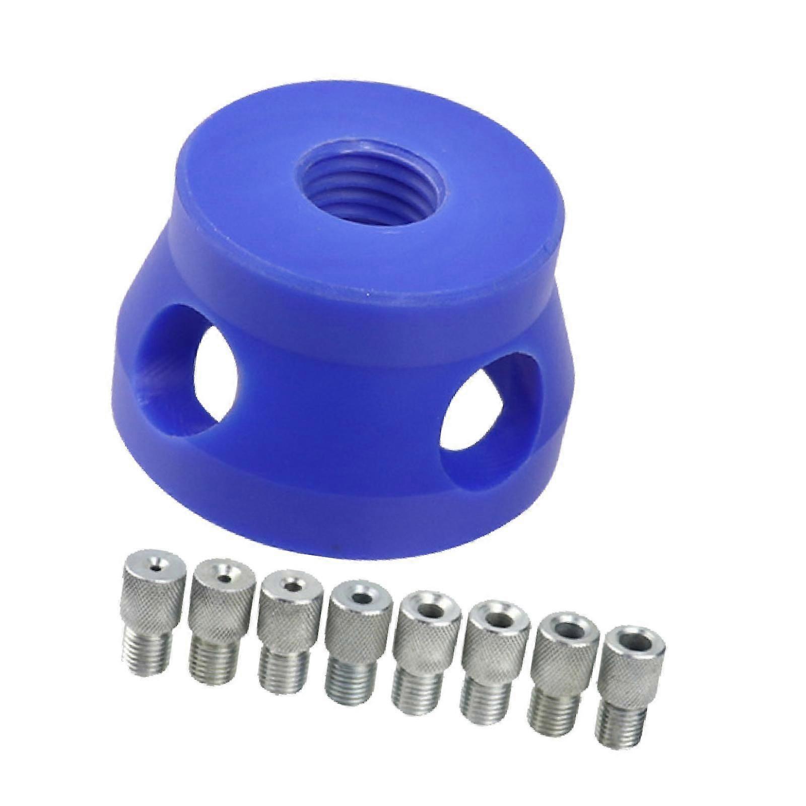 Drill Guide Kit Drilling Positioning Metal Handrail Joints Tool Hole Puncher