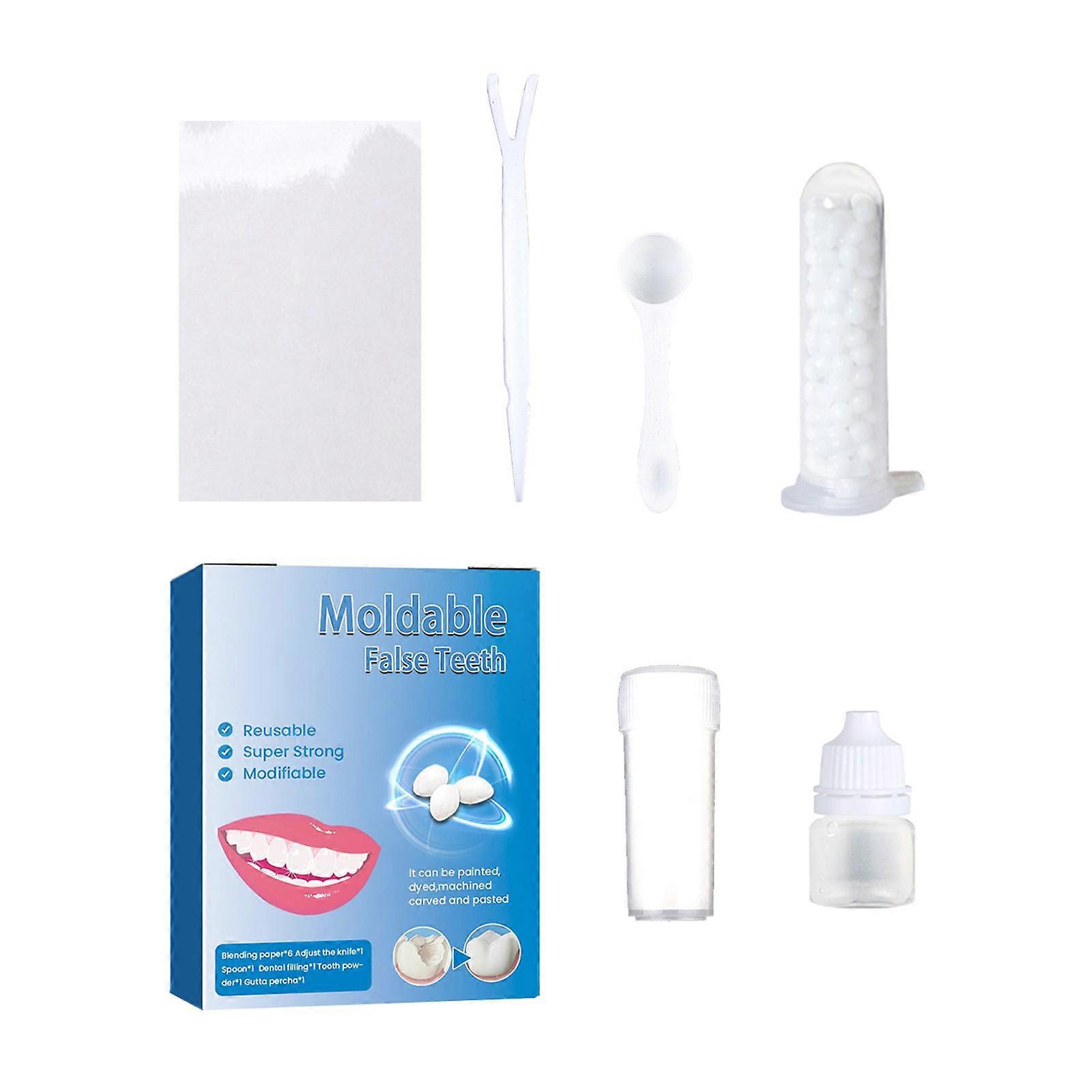 Oral Care Tooth Repair Kit Fake Teeth For Temporary Fixing The Missing And Broken Tooth Replacements HHH