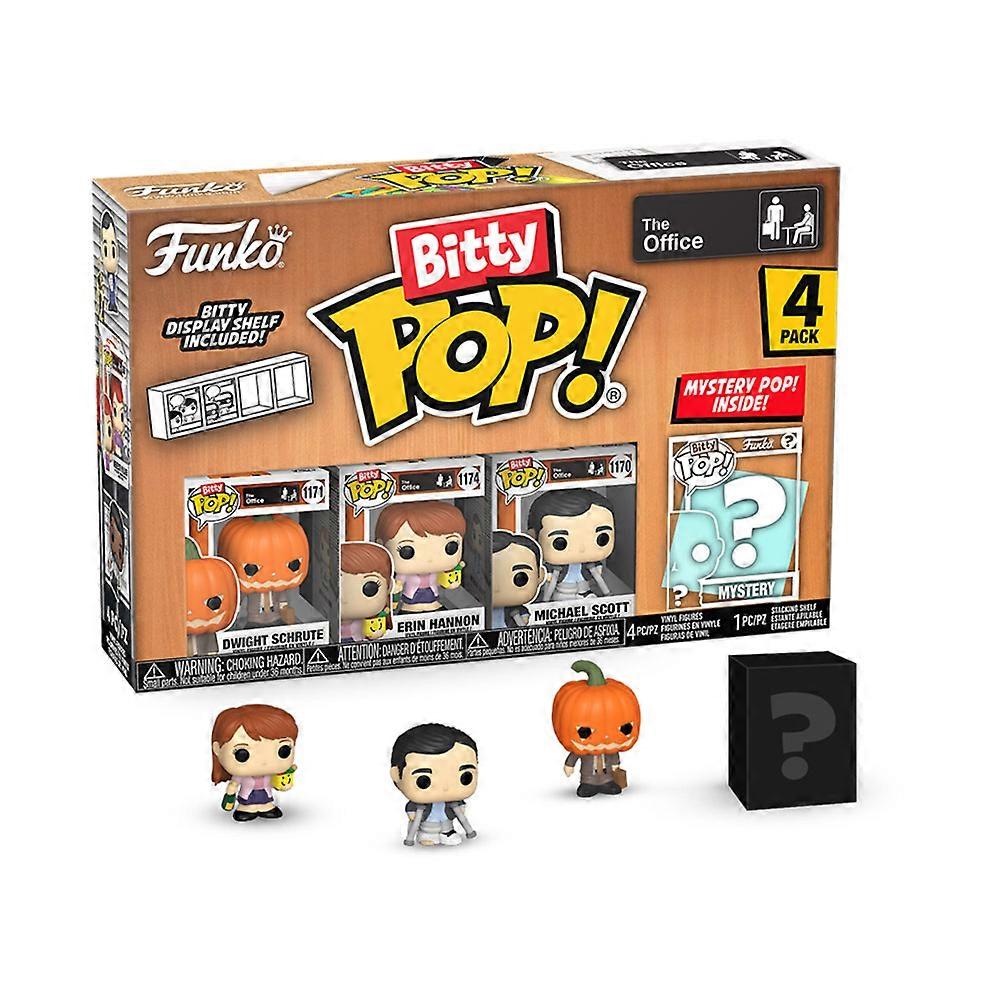 Funko The Office Dwight with Pumpkinhead Bitty Pop! 4-Pack