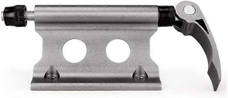 Quick Release Fork Mount, Bike Block Fork Mount Aluminum Alloy Quick Release Bicycle Front Fork Fixed Clip Luggage Rack