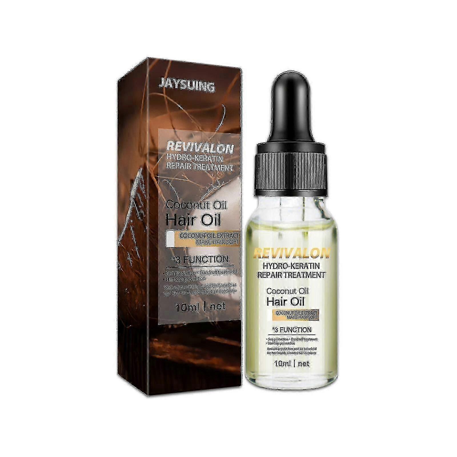 Insma-x Jaysuing Kokosnöt Hårvård Mjukgörande Reparation Färgning Skadeförbättring Utjämning Frizz Torr Hårvård |