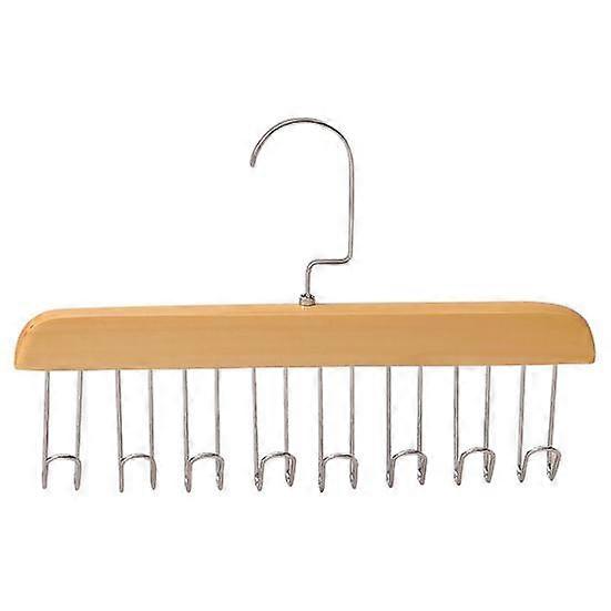 Belt Organizer Multi Hook 360 Degrees Rotating Top 8 Hooks Multi-purpose Hanging Sling Vest Storage Rack Home Supplies