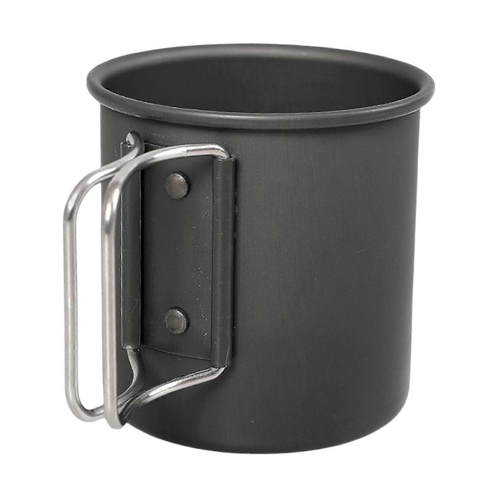 Multifunctional Camping Mug 0.3L Foldable Handle Ultralight Saving Cup for