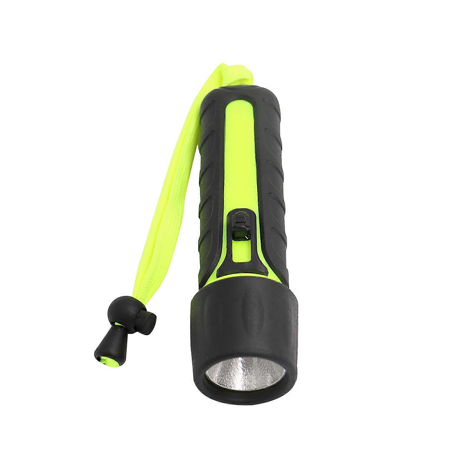 LED Diving Strong Light Flashlight 4xAA Outdoor Lighting Flashlig