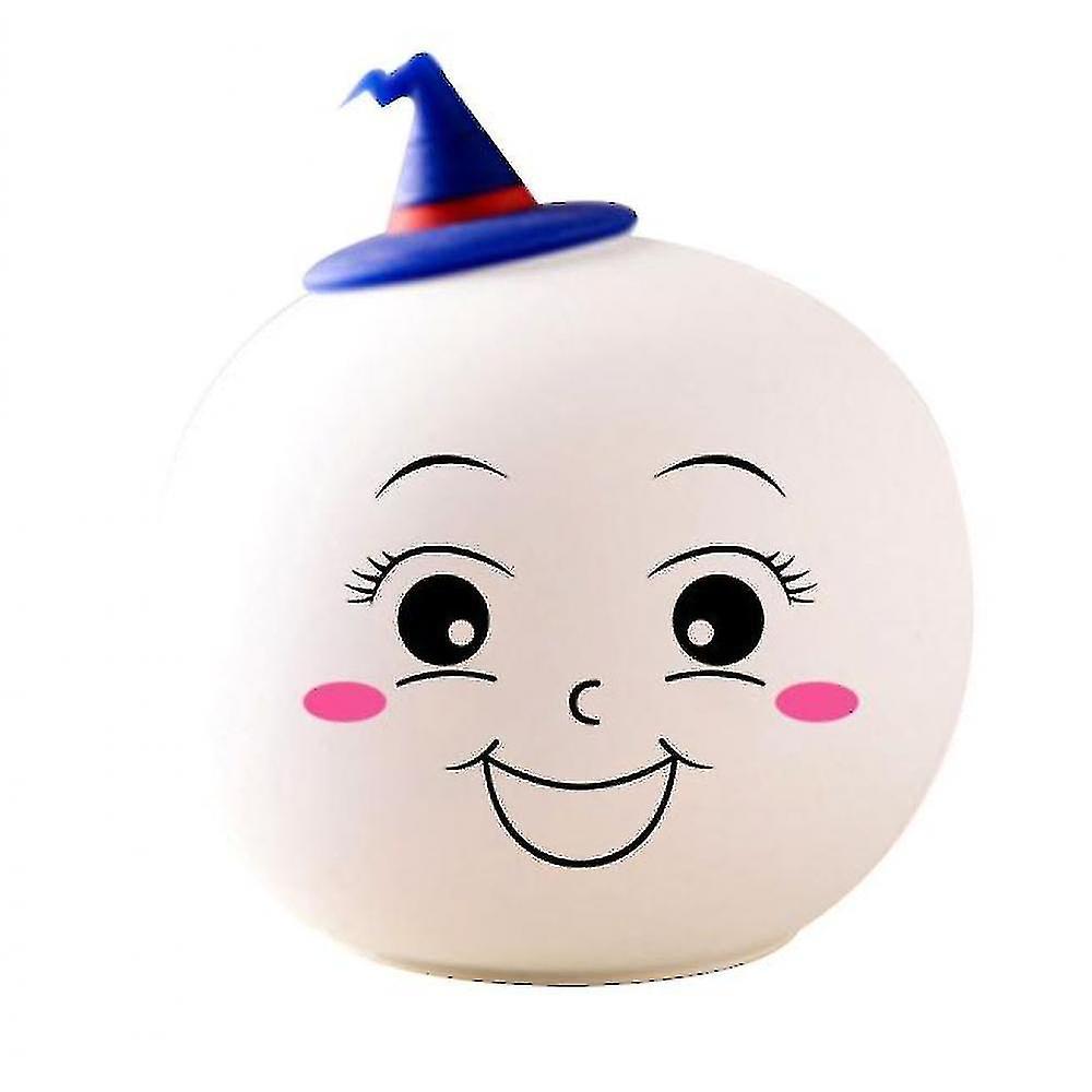 Halloween Silicone Night Light Festive Atmosphere Bedside Sensor Light(style1)