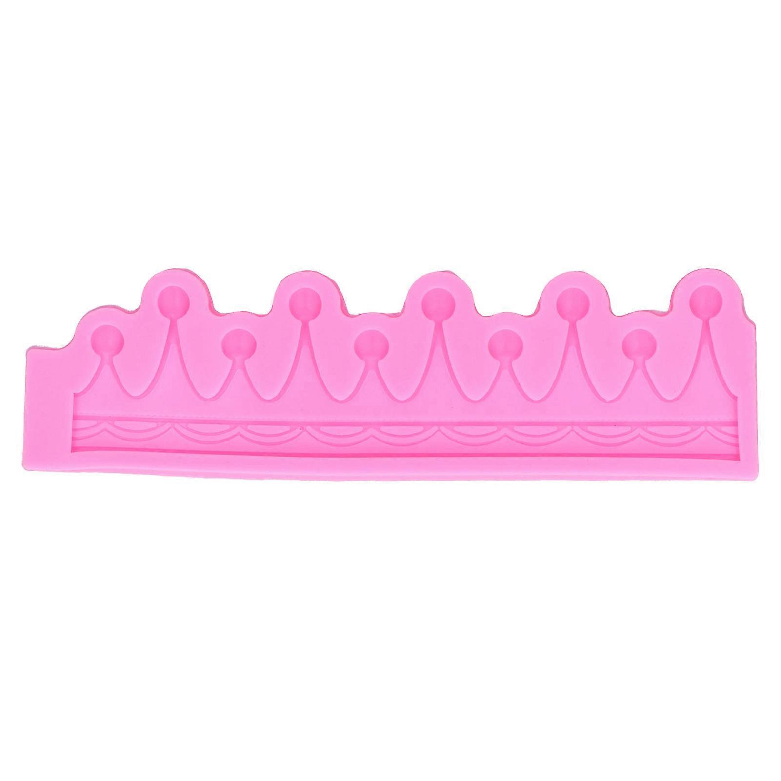 Cake Mold, Crown Shape, Fondant, Chocolate