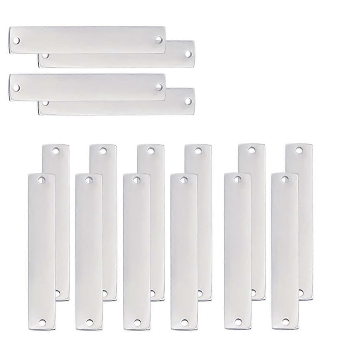 16Pcs 304 Stainless Steel Connector Charms