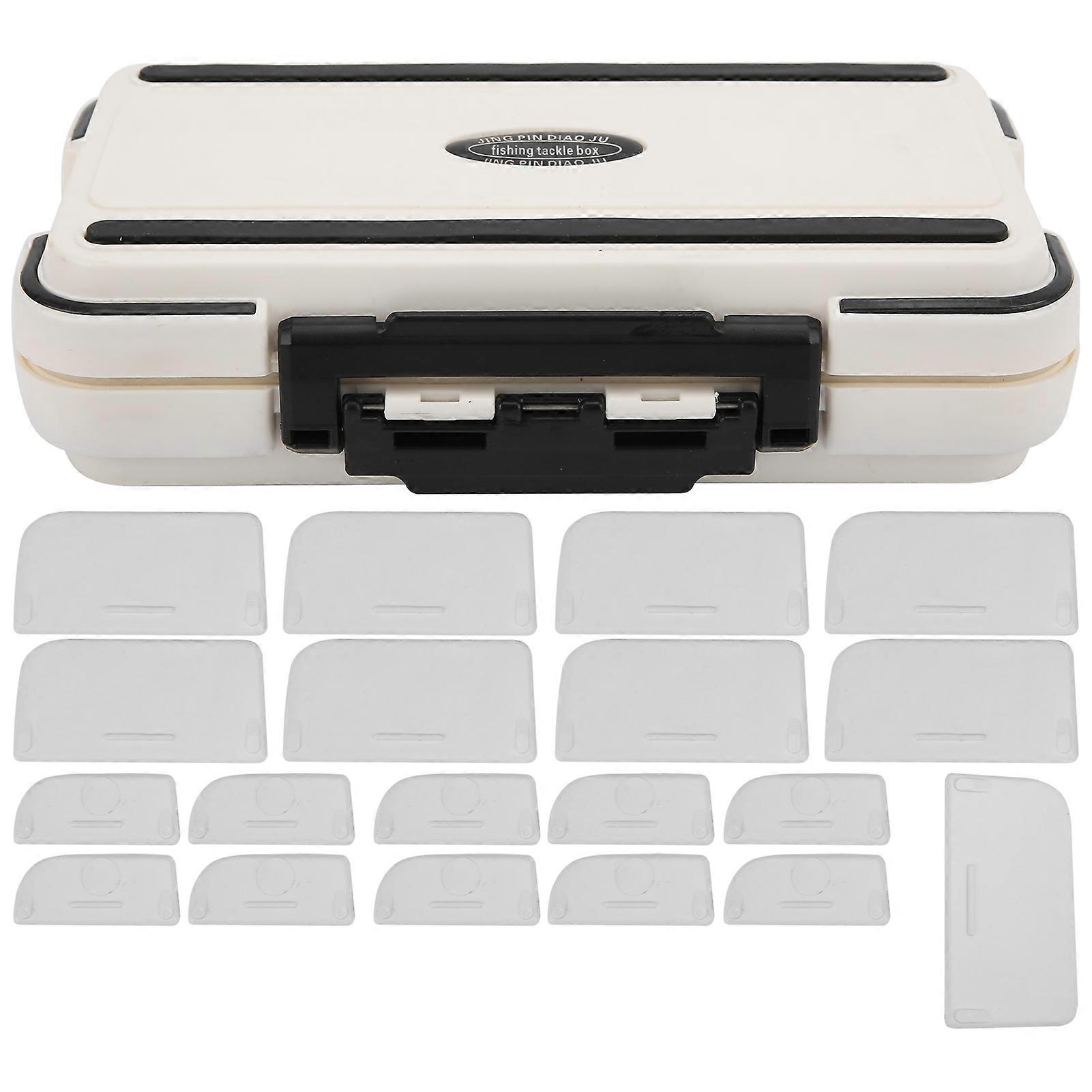 Fishing Tackle Box Multi Compartment Detachable Waterproof Bait Lure Hook Storage Box