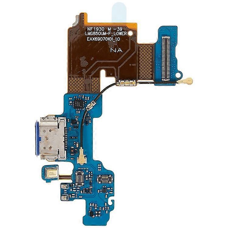 Compatible For LG G8X ThinQ OEM Dock Connector Charging Port Flex Cable Replacement (NA Version) (without Logo)