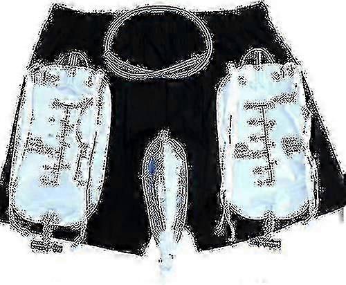 الرجال سلس البول السراويل مع جمع حقيبة البول المحمولة تسرب دليل على الساق بول حامل قسطرة للمسنين