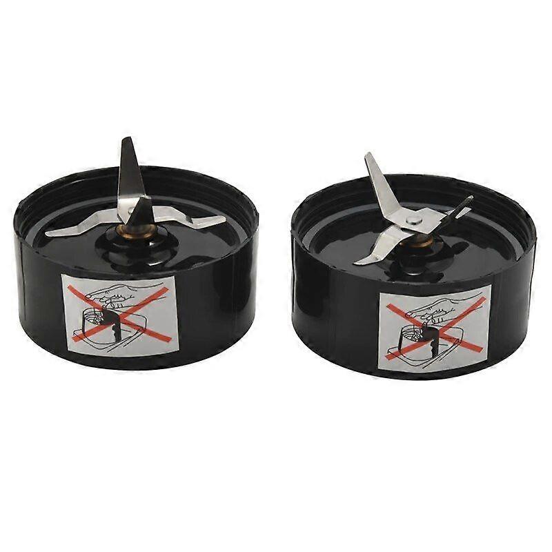 Pack Of 2, Cross Blade Replacement Part Compatible With Original Magic 250 W Blender Food Processor, Juicer And Mixer (Model MB1