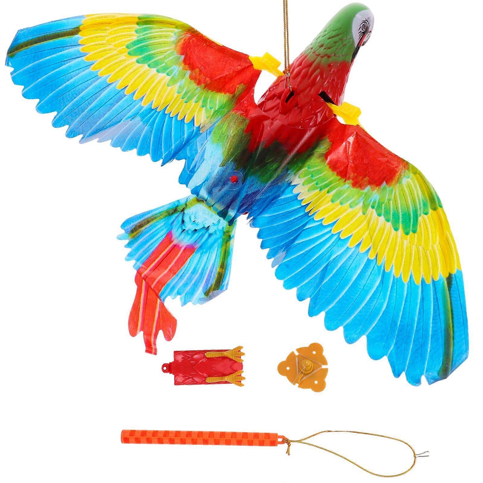 1 Set Simulation Bird Cat Toy Flying Bird Funny Cat Interactive Toy for Cats Kitten
