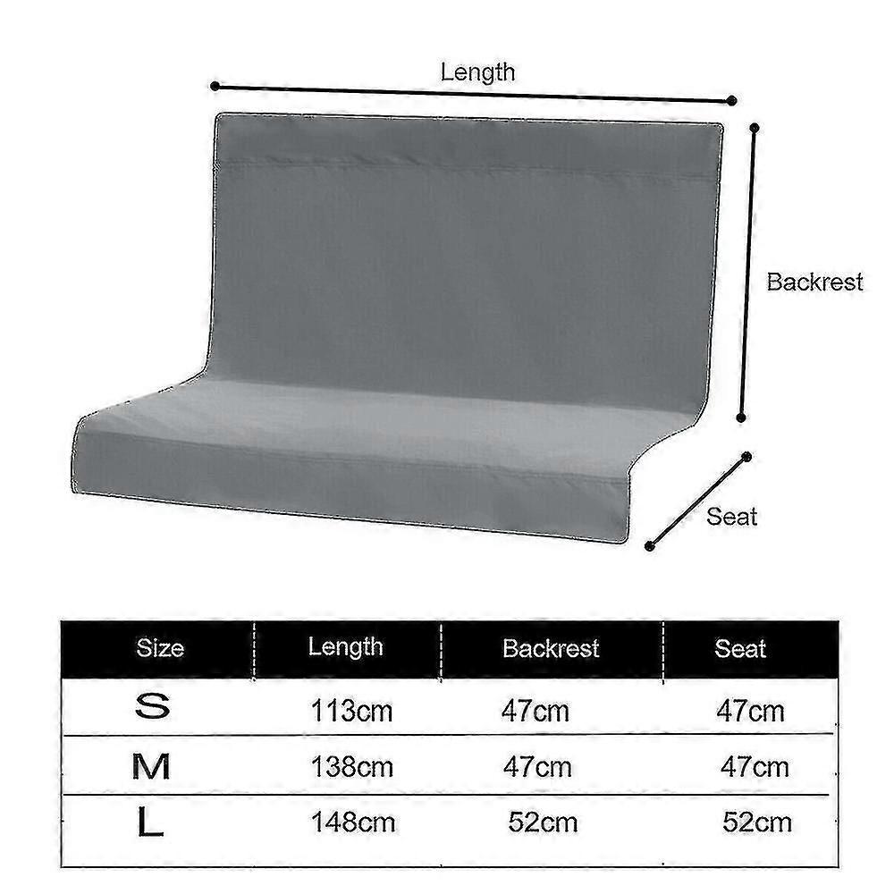 جزء بديل جديد لغطاء مقعد سوينغ حديقة يتأرجح مقعد / أرجوحة 2/3 مقاعد-hy