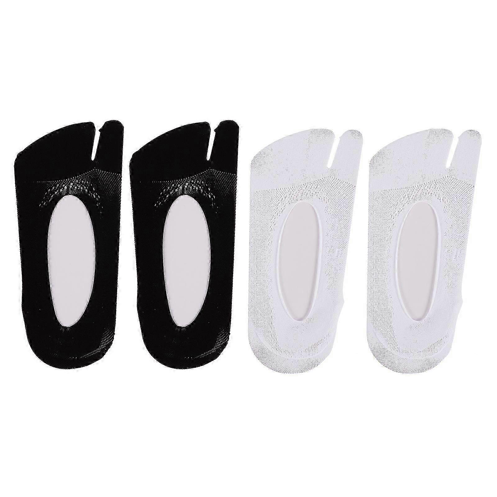 2 Pairs Short Toe Split Sock Practical Split Toe Sock Stylish Split Toe Sock