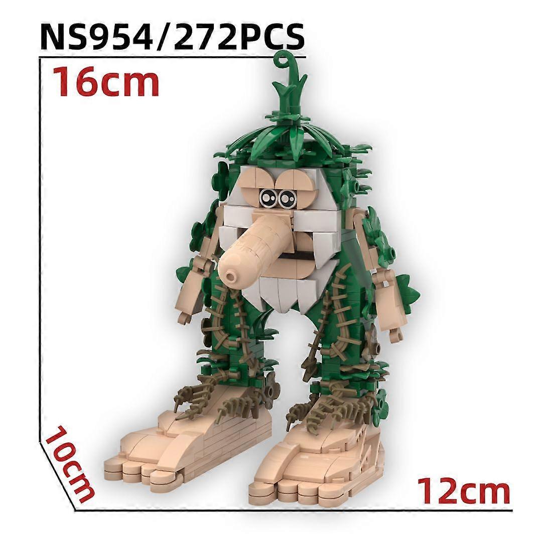 Italian Brainrot Tung Tung Tung Sahur Building Blocks Tralalero