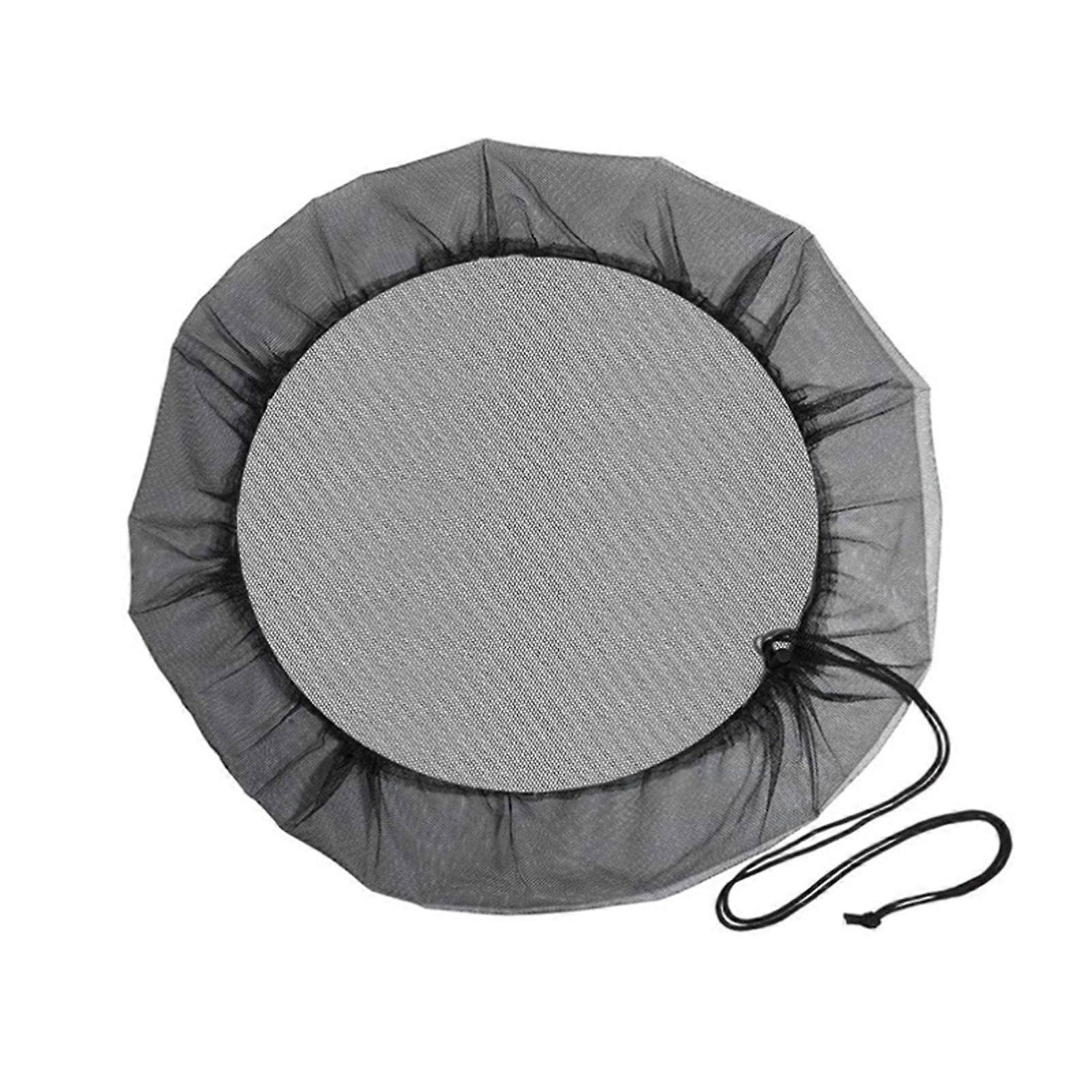 Rain Water Collection Barrels Mesh Cover Fine-meshed Durable Mesh Cover for Keeping Mosquito and Debris out