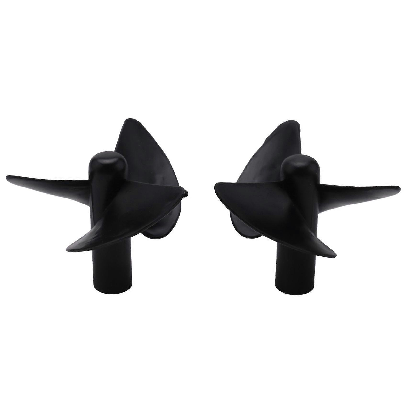 RC Boat Spare Parts Propeller Set for 2011-5 Fishing Tool Bait Boat Fish Finder Ship Part Positive & Reverse Propeller,2 Pcs