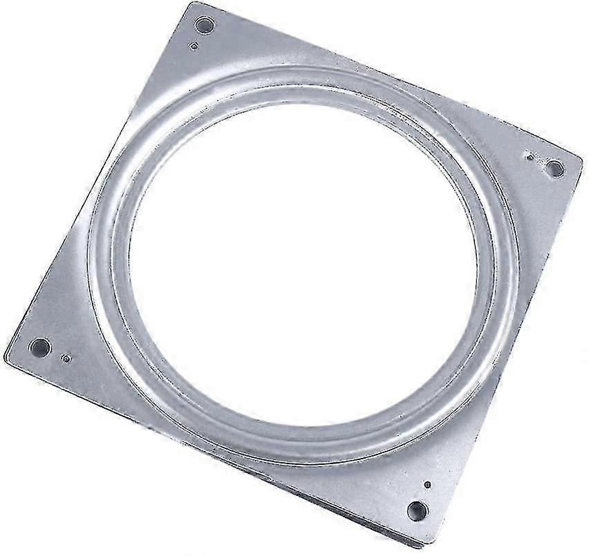 Placa Giratória de Rolamento de Esferas Quadrada de 4 Polegadas, Placa Giratória de Metal para Plataforma Giratória-FFY