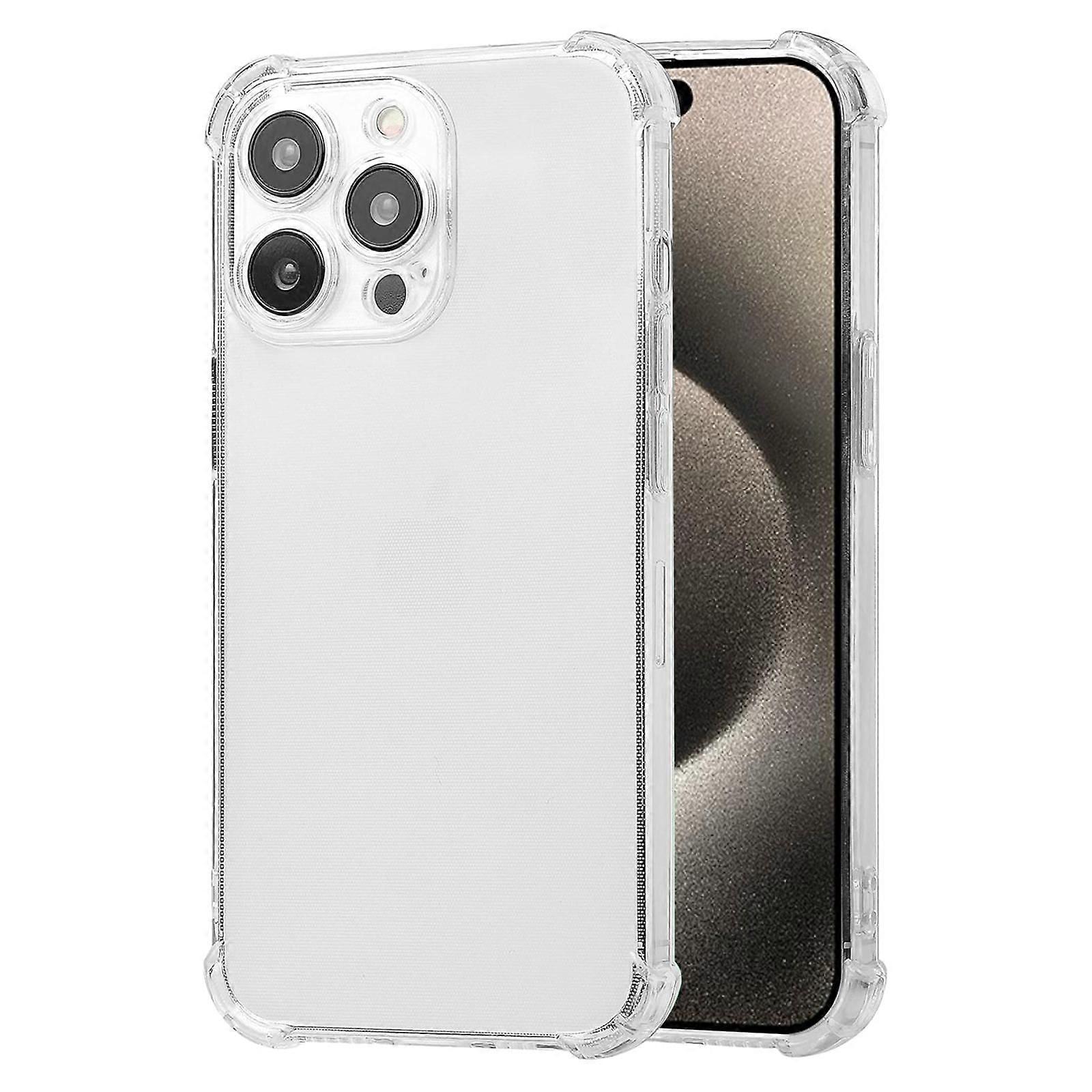 Four-Corner Shockproof TPU Phone Case For iPhone 16 Pro