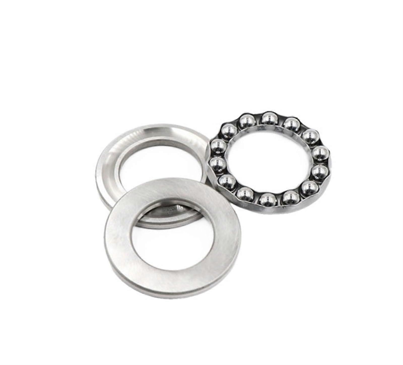 Bimetal Seal Shield Micro Deep Groove Bearing Set, 24pcs Thrust Bearings 51100-51107, 20x35x10mm 51104