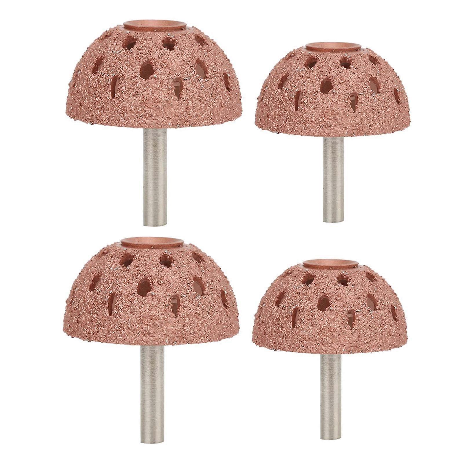 Carbide Buffing Wheels Bundle Tungsten Carbide Rotary Set Tools with Bowl Type Tire Repair Grinding