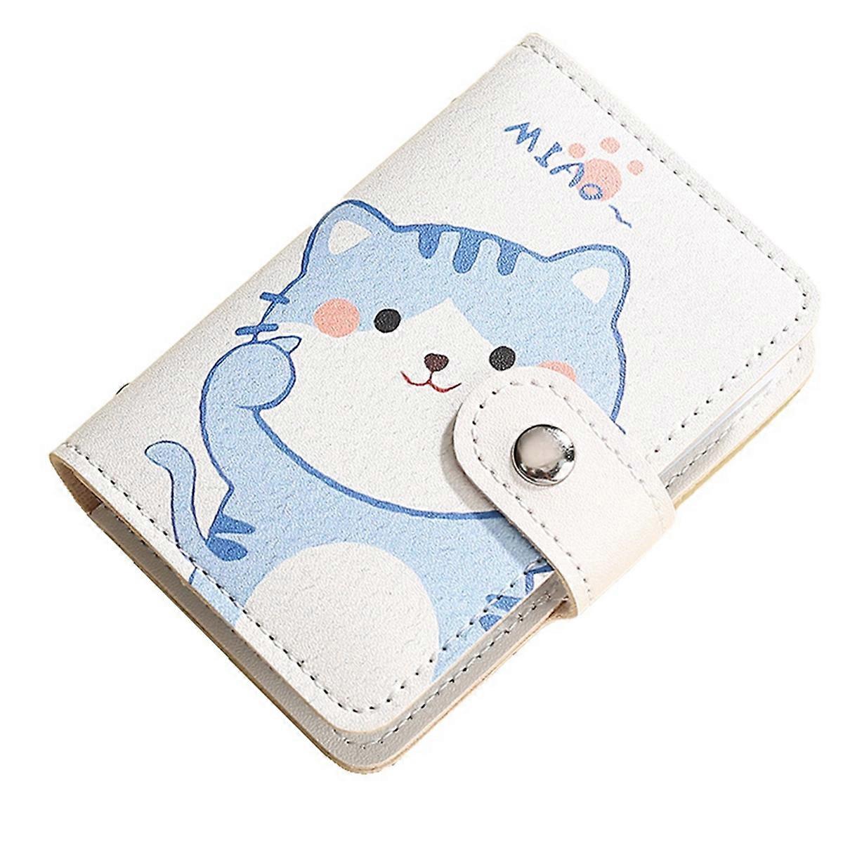Mini Credit Card Holder,Anti-Degaussing Bank Card Holder Coin Purse,B