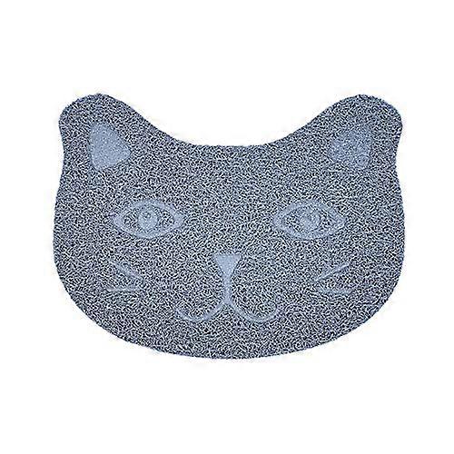 Cat Litter Mat, Cat Litter Pad, Traps Litter from Box and Cats, Cat Litter Mat Pad, Scatter Control, Trapping Mat, Litter Mat (Grey)