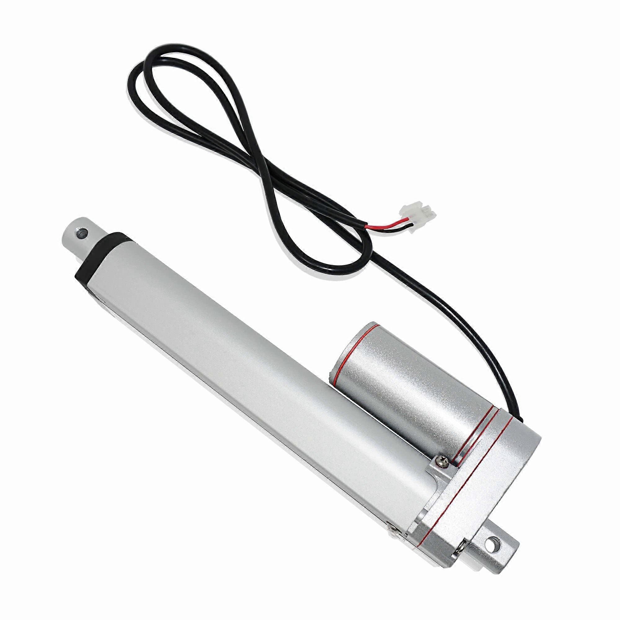 12V Mini Linear Electric Actuator 8 Inch Stroke 150 lbs Force Compact Design for Home Automation and Automotive Applications