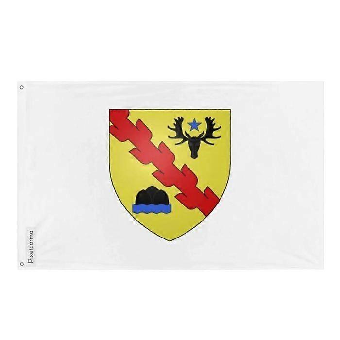 Flag - Mont-Laurier - 120 x 180 cm - Polyester - Double-sided print - Iron eyelets