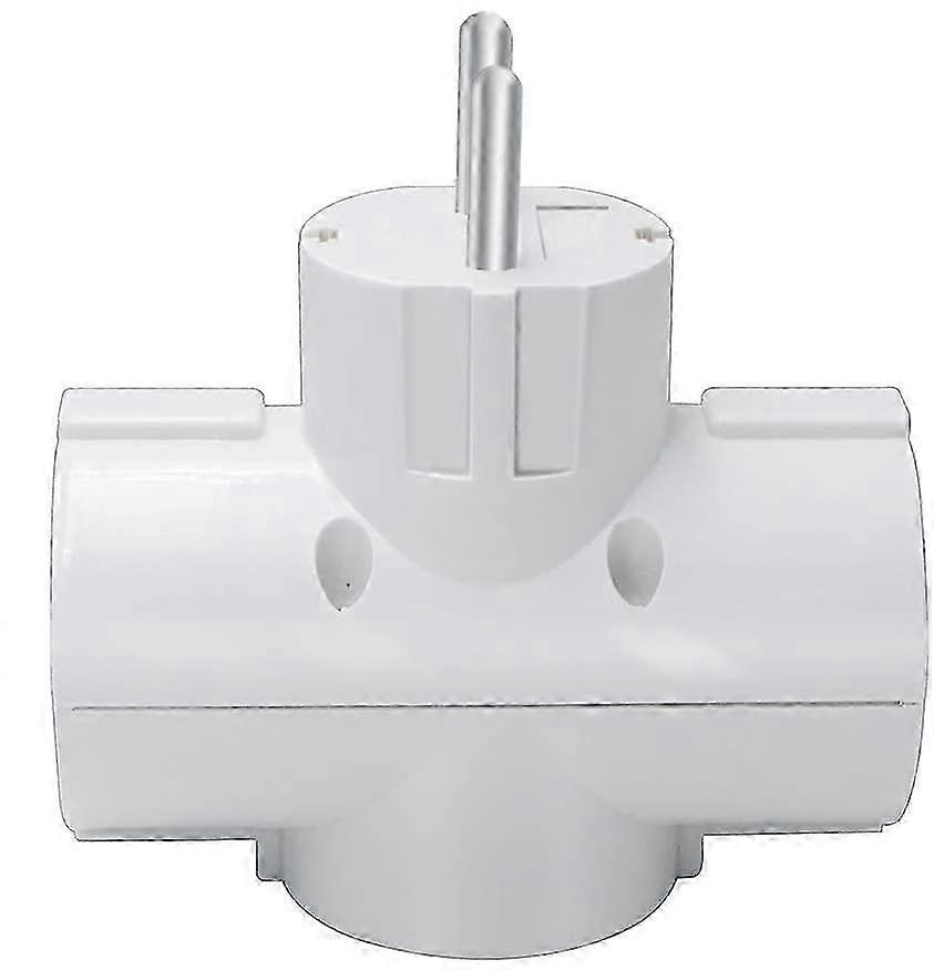Three sides socket adapter, portable cube adapter socket 3-in-1 multiple plug for home or business trips