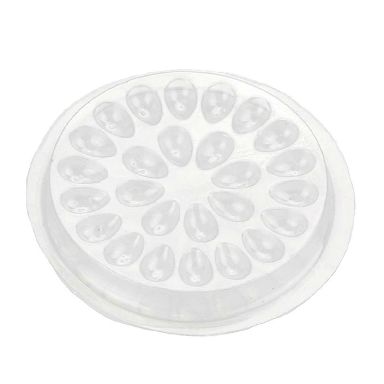 Disposable Eyelash Glue Pallet Eyelash Extension Glue Pads Stand Plastic Transparent Eyelash Glue Holder Gasket Base
