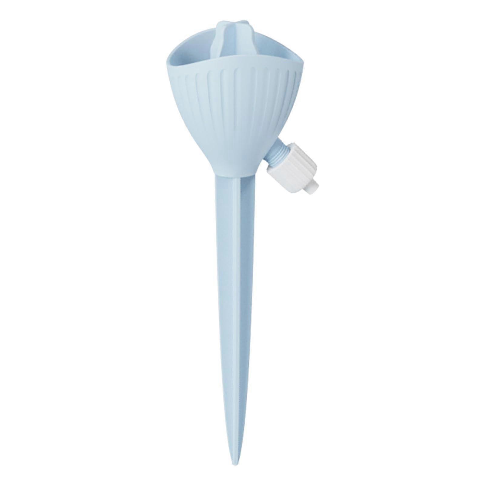 Self-Watering Devices For Indoor Plants - Automatic Water Dropper, Self-Watering Bulbs, Adjustable Watering Device, Blue