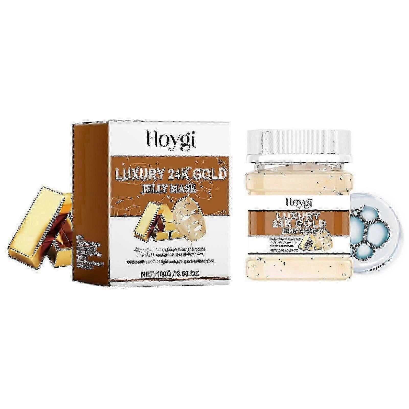 24k Gold Hydrating Mask Powder Hydrates And Firming Skin Repair Hydrating Translucent Anti-Wrinkle Moisturizing Powder