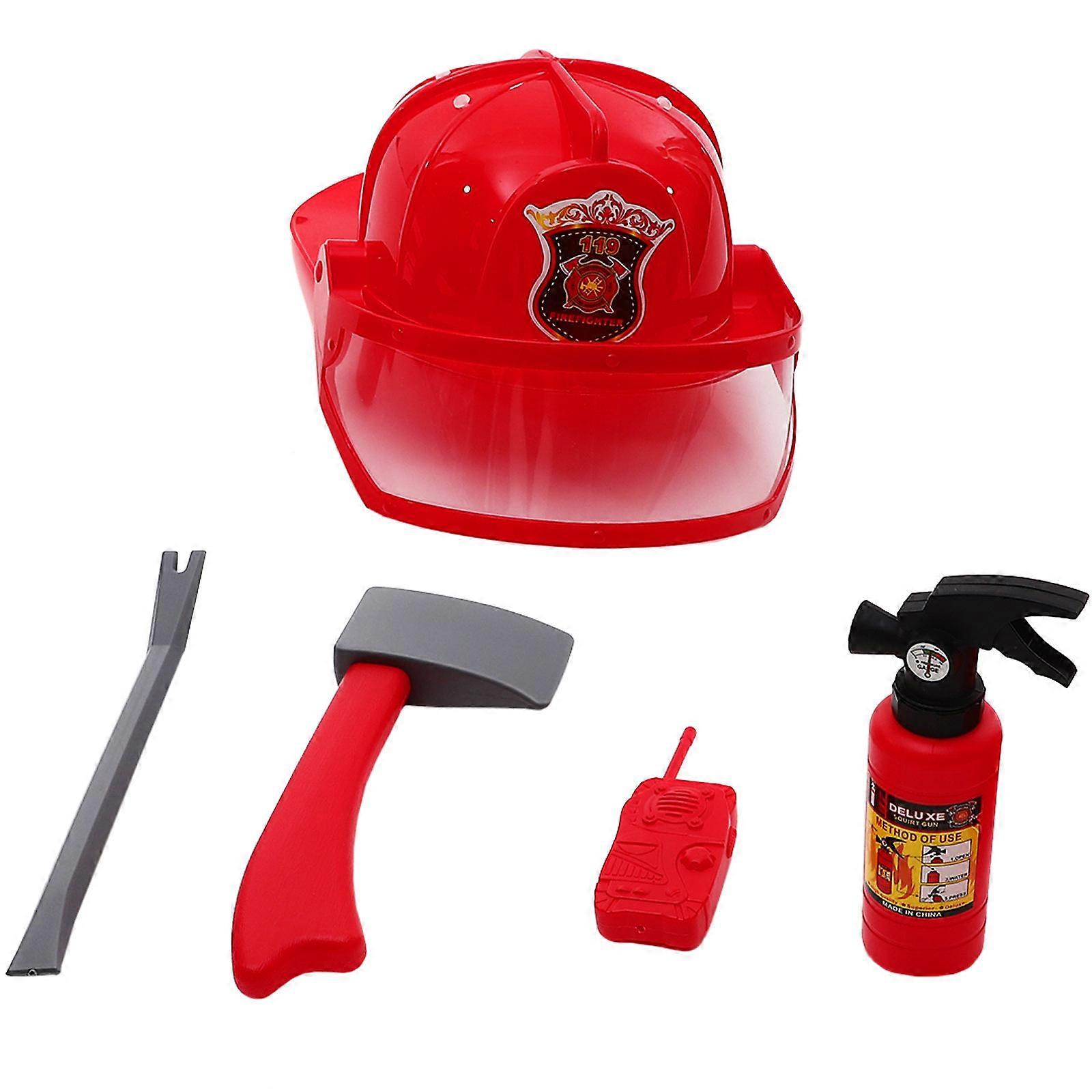 Creative Firefighter Play Kit for Children, Combining Adventure and Skill Development