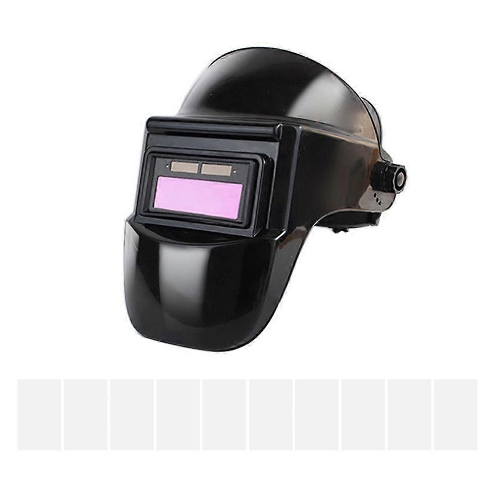 1 Set Auto Dimming Welding Goggles PC Welding Protective Headgear
