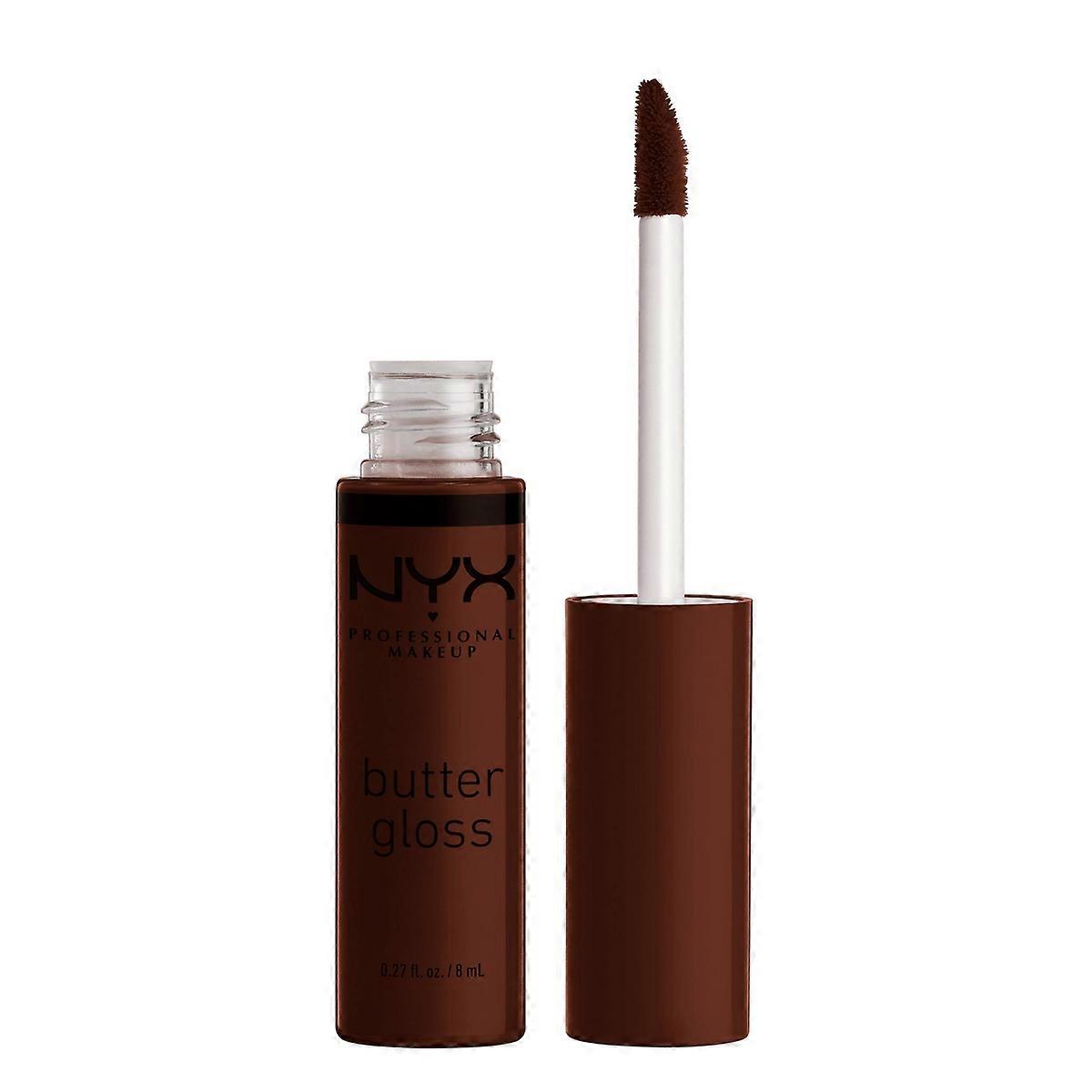 Nyx Professional Makeup Butter Lip Gloss, 53 Lava Cake - 0.27 Fl Oz