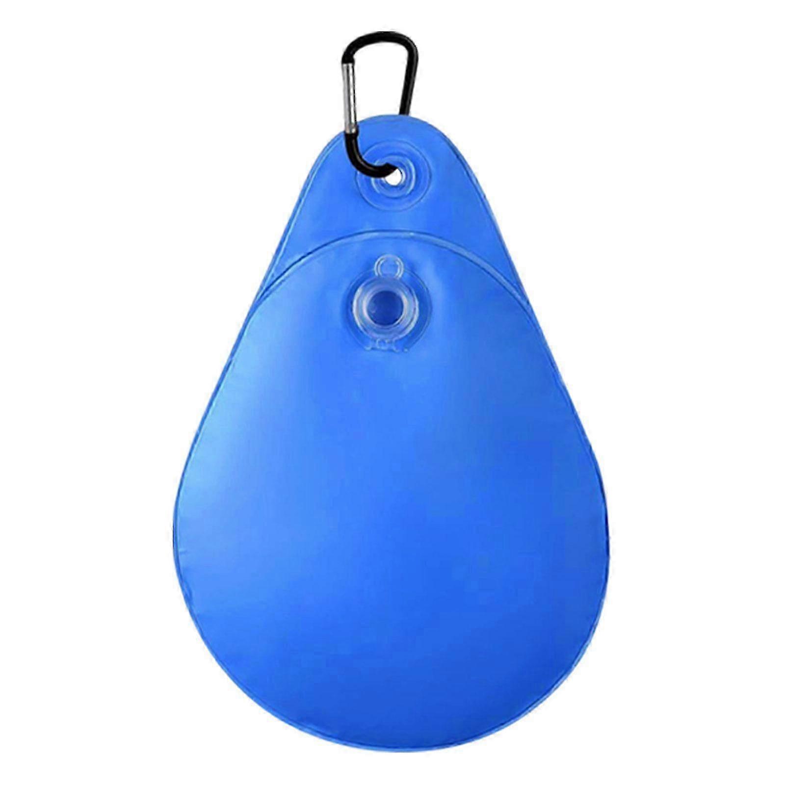Professional Thick PVC Swimming Pool Cover Holding Bag with Hooks in Light Blue Color