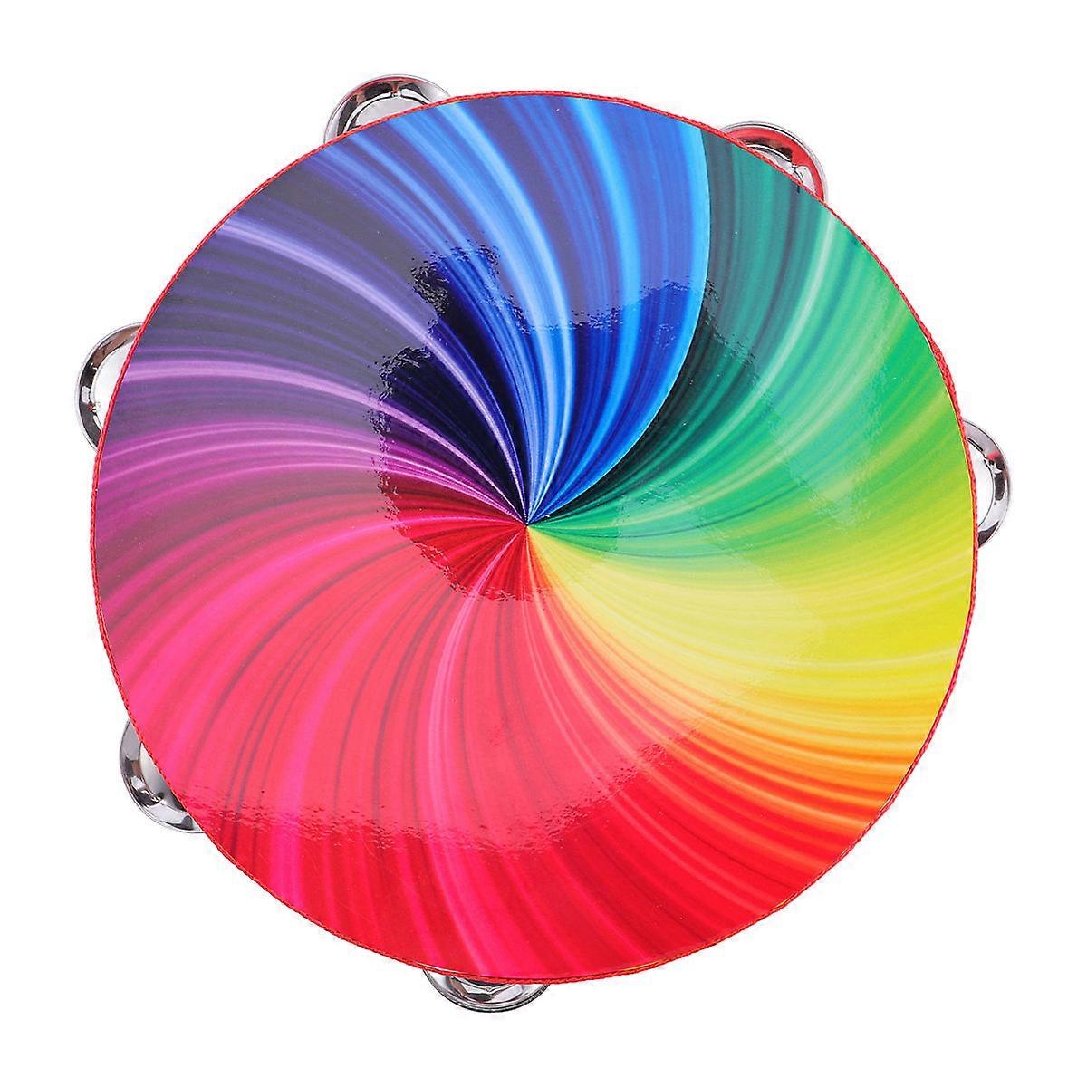 Double Row Tambourine Drum for Adults – Lightweight, Portable Percussion Instrument for Dance and Performance