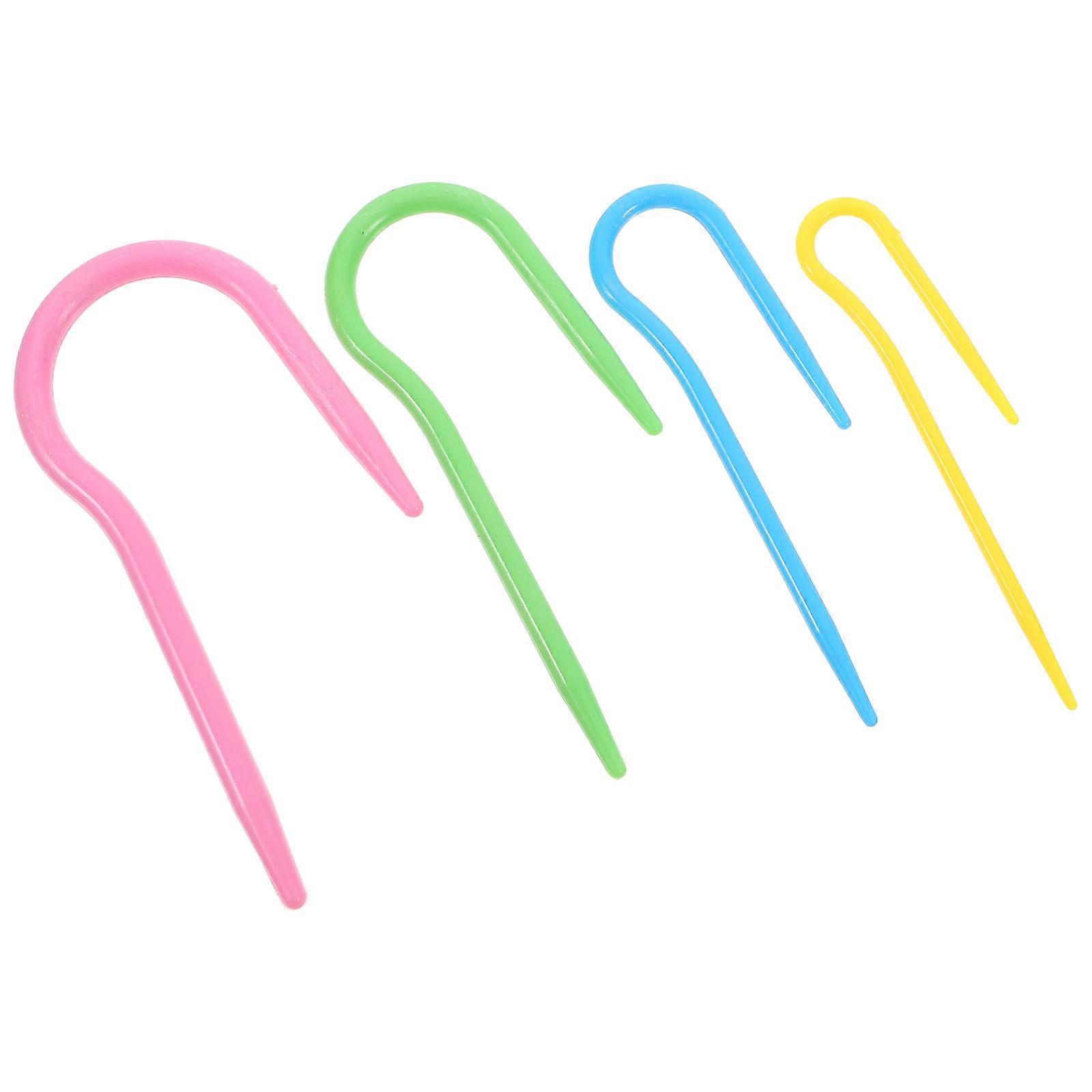 U-Twist Needles Knitting Needles for Sweater Making 4Pcs Set