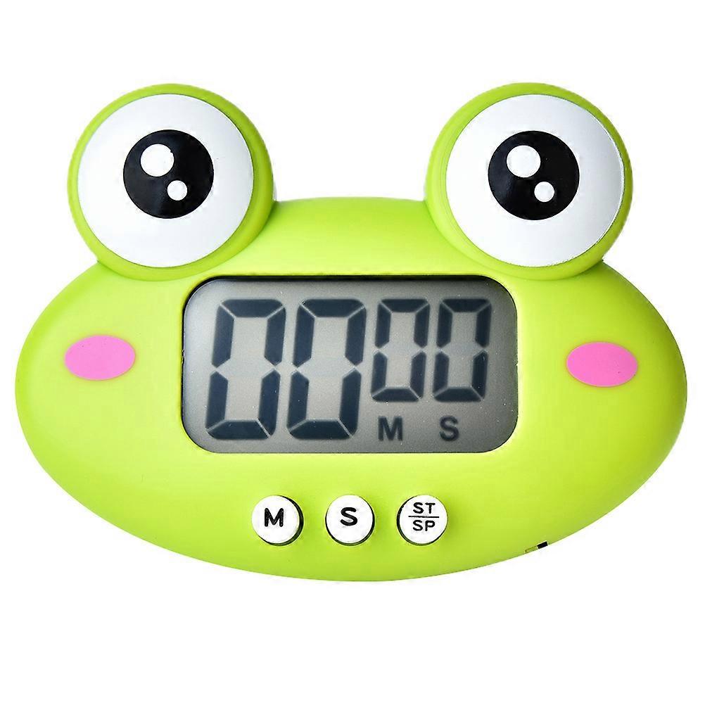 Cute Kitchen Timers Baking Timer Home Ornament Children Frog Shape 1Pcs