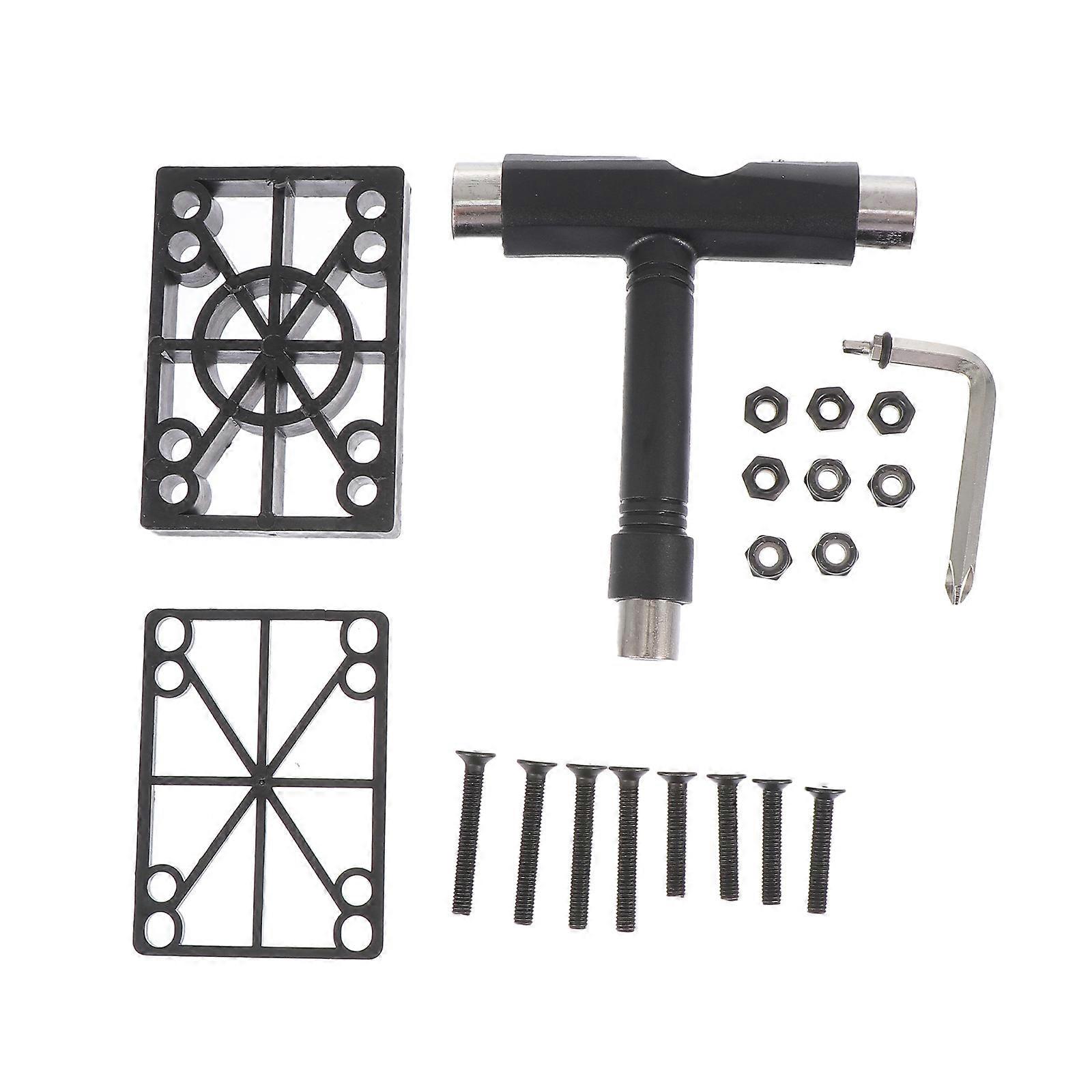 1 Set Skateboard Repair Tool Gaskets Accessories
