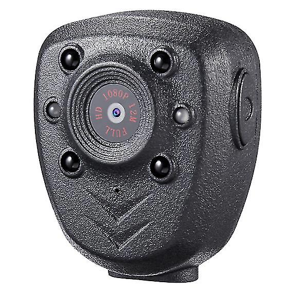 Mini Body Camera Hd1080p Video Recorder With Built-in 32gb Memory Card, With Night Vision Function(black)