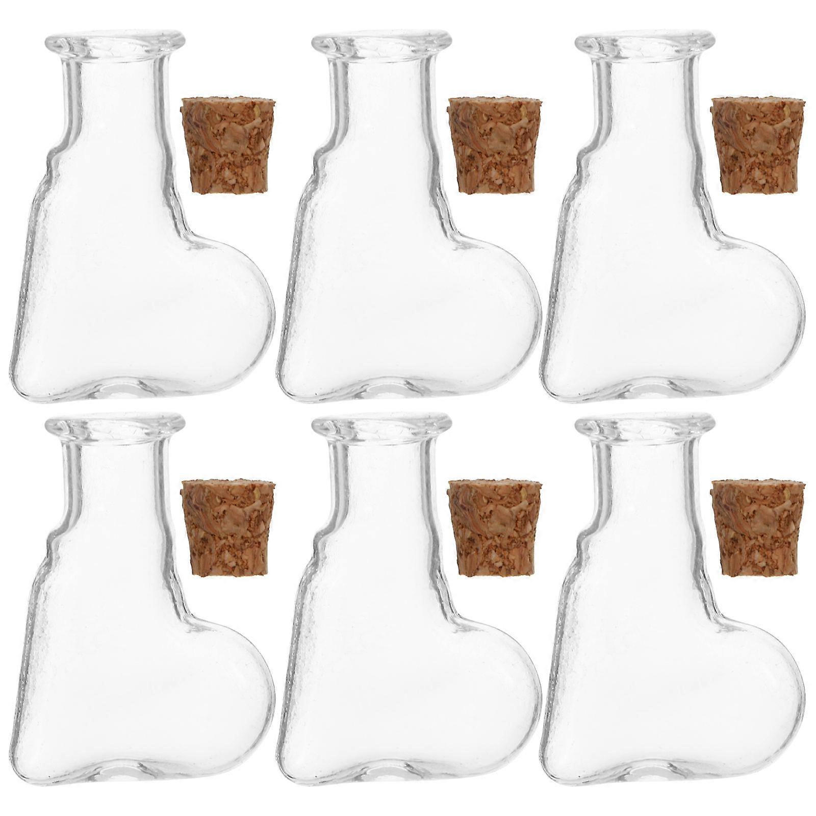 Wishing Glass Bottle Diy Shape Decorative Bottles 2.80X2.00X0.80CM 30Pcs