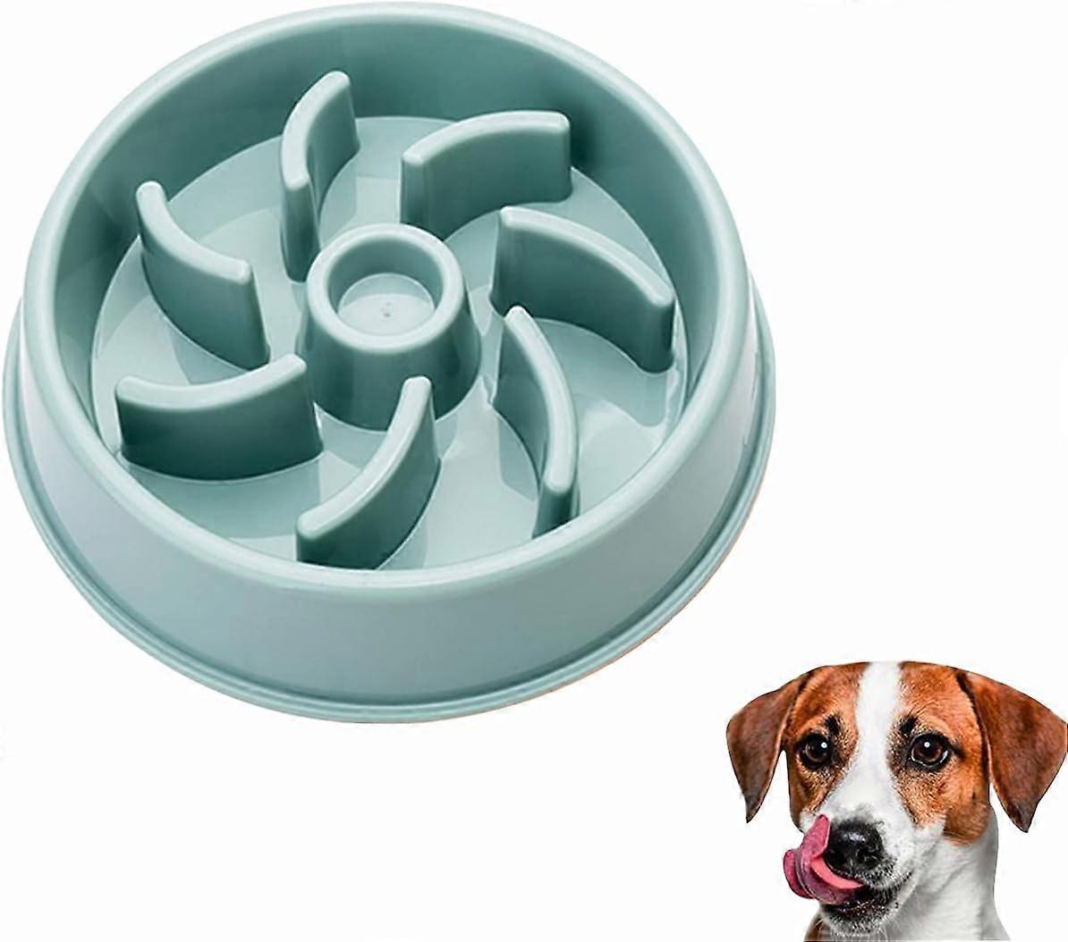 Anti Glutton Dog Cat Bowl, Slow Feeding Bowl for Dogs, Non-Slip Feeding ...