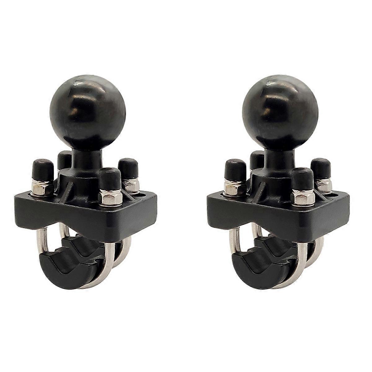 Double Handlebar Rail Mount Base with 1.5 Inch Ball for Camera