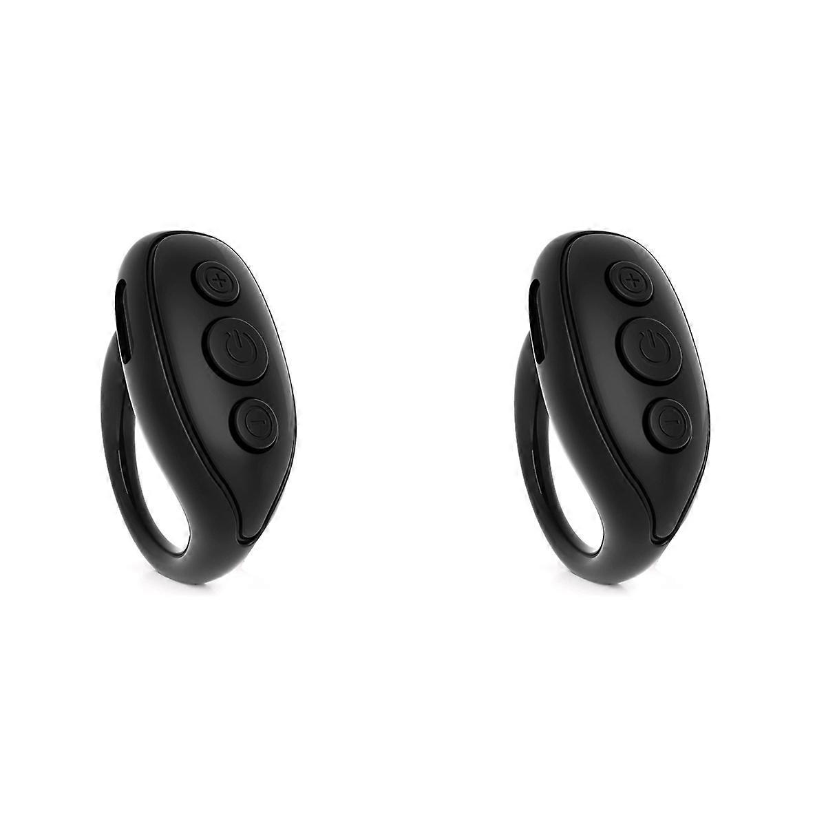 Bluetooth Remote Control Page Turner, for -Black