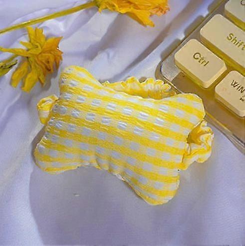 Wearable Wrist Rest Cushion: Ergonomic Mouse Rest - Comfortable Keyboard Hand Cushion Grid Design - Wrist Support for Office Typing Gaming