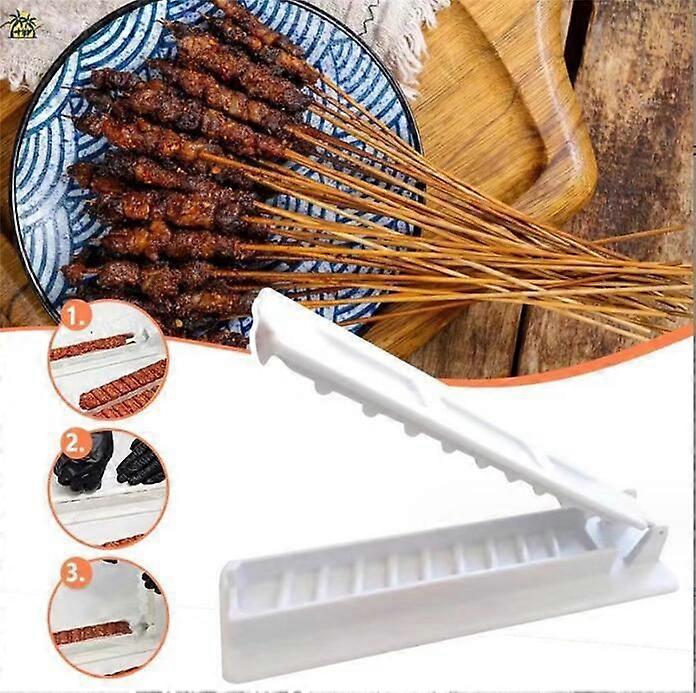 2-pack manual kebab grinder, skewer, kebab maker grill